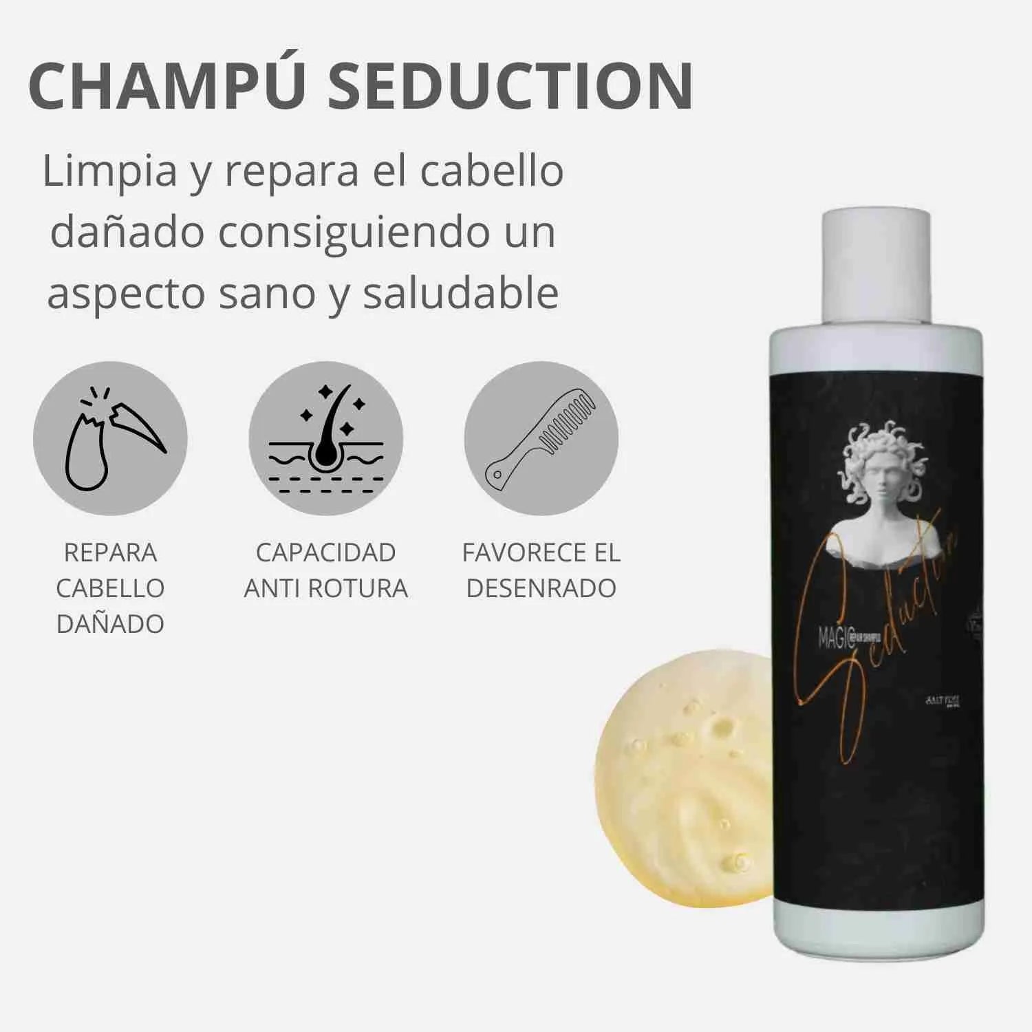 Beneficios Champú Seduction libre de sales