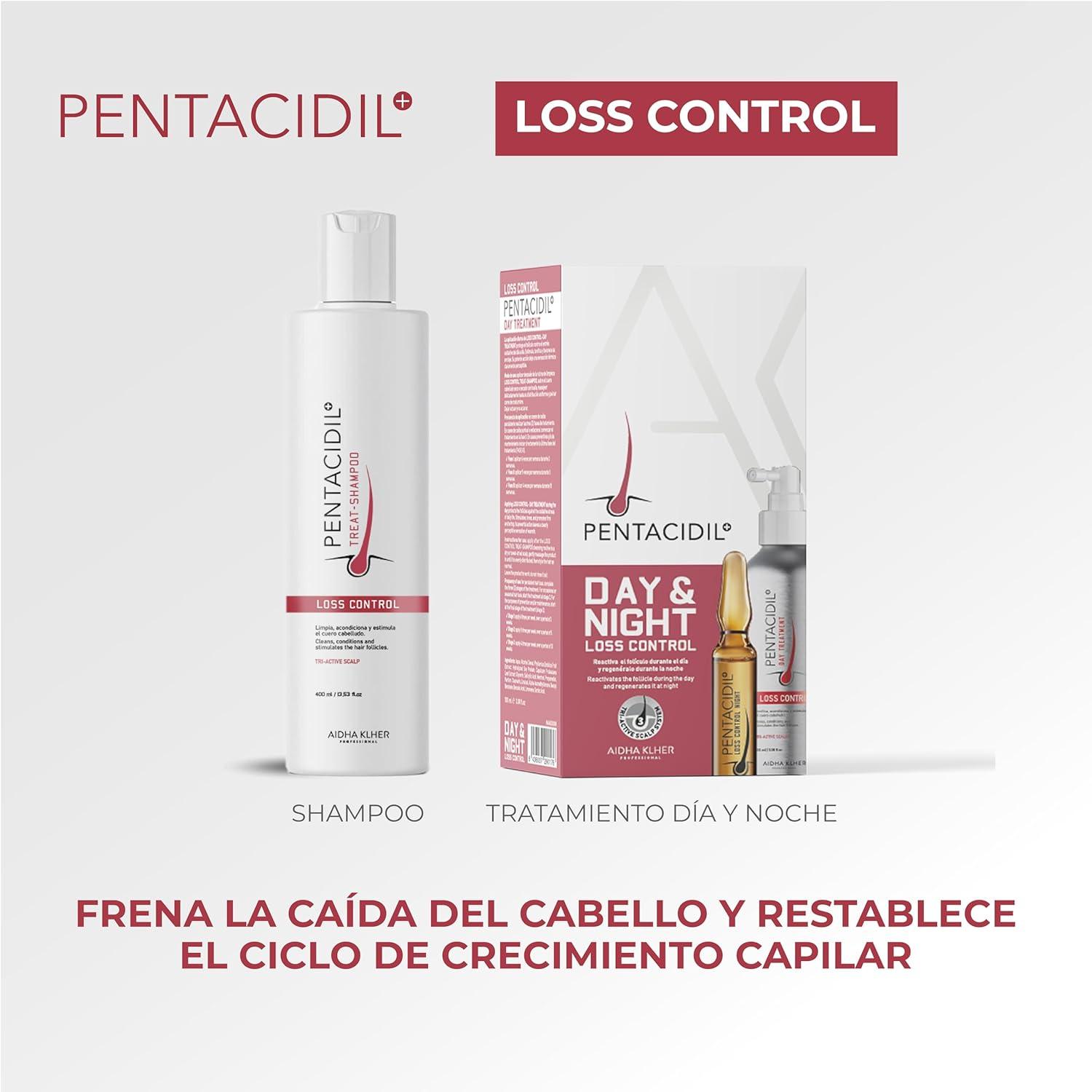 Kit tratamiento anti caída capilar diurno y nocturno