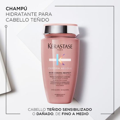 Información Champú kérastase para cabello teñido