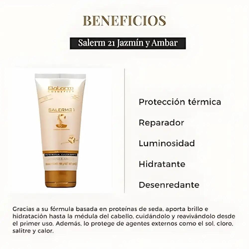 Acondicionador Salerm 21 Jazmín & Ámbar