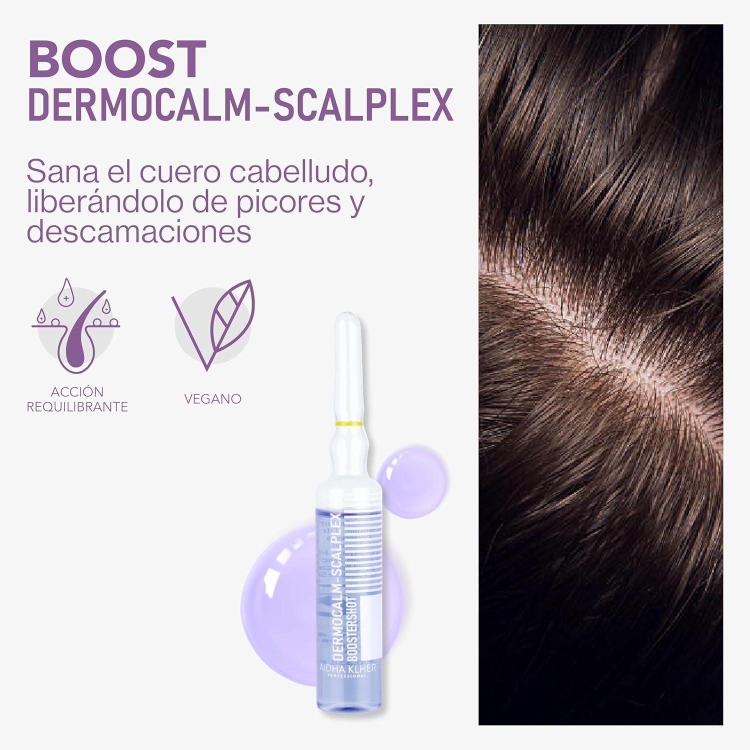 Beneficios Ampollas reforzadoras y calmantes para cuero cabelludo sensible