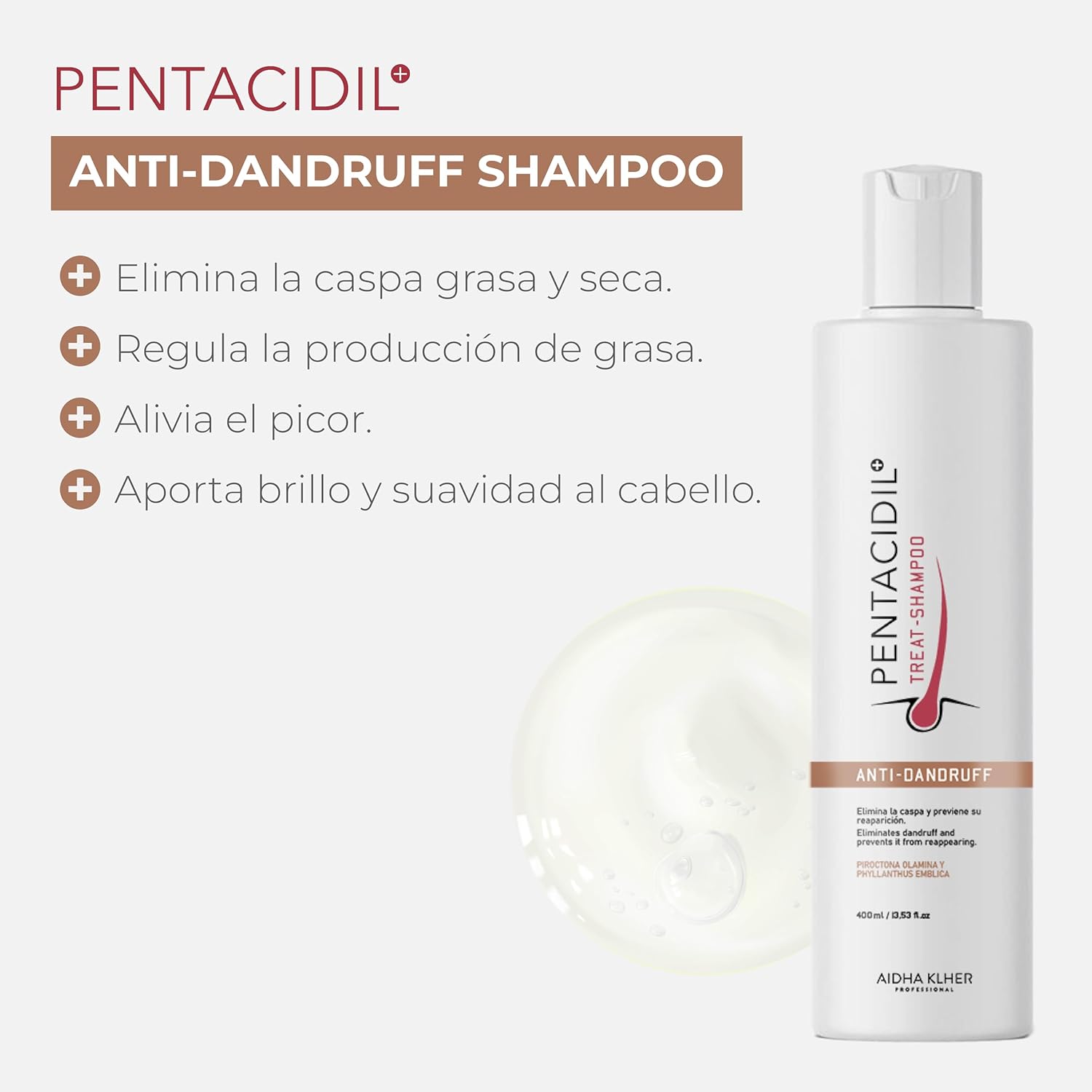 Champú anti caspa - Novalia Cosmetics