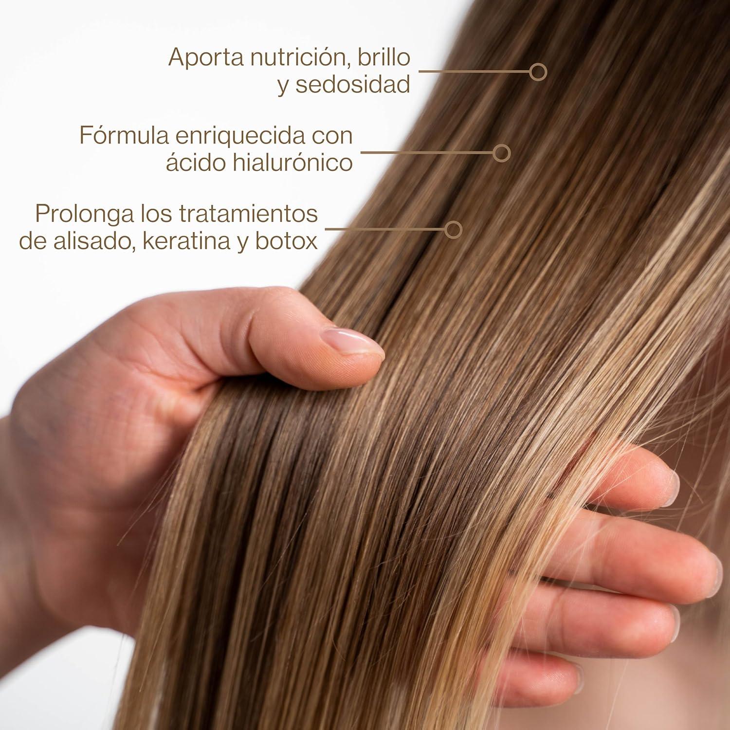 Champú post alisado sin sulfatos ni sales - Novalia Cosmetics