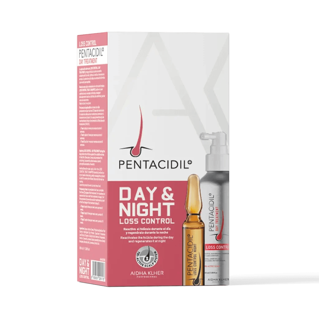 Kit tratamiento anti caída capilar diurno y nocturno